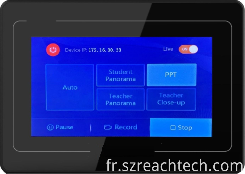 Remote Control Panel